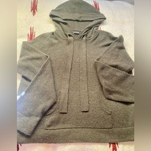 Naadam 100% Cashmere Hoodie.  Super Soft Cashmere.  Incredible Feel.